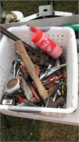 Tool lot basket full