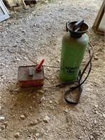 Metal Gas Can and Sprayer