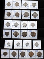 Great Britain 5 Pence and 10 Pence Coin Collection