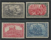 Germany 1902 #75, #77-#79 Stamp Collection