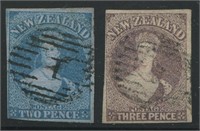 New Zealand 1855-1863 Stamp Collection