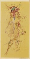 LEROY NEIMAN (1921-2012) HARLEQUIN LITHOGRAPH