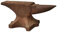 FISHER-NORRIS CAST IRON SINGLE-HORN ANVIL