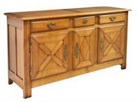 FRENCH RENE TROTEL FRUITWOOD SIDEBOARD