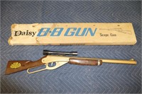 Daisy BB Gun with Scope Model 104 in original box