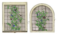 ARCHITECTURAL STAINED & LEADED GLASS WINDOW