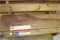 Leather Rifle Case, Ted Williams Rifle Scope and