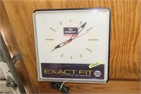 NAPA Exact Fit Wiper Blades Wall Clock (working
