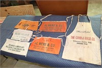 Lot of Carpenters Aprons including The Cohn &