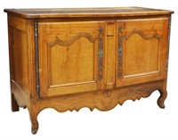 FRENCH LOUIS XV FRUITWOOD SIDEBOARD, 18TH C.