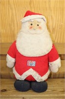 Vintage Pepsi-Cola Stuffed Santa Claus 28" Tall