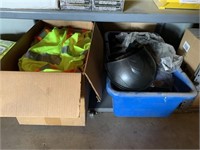 Lot of Assorted Safety Vest & Head Gear Insert