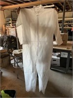 Box of MCR White Safety Coverall with Zipper