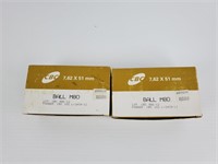 2 - Boxes of CBC 7.62x51mm Ammo