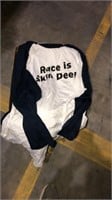7x "race is skin deep" shirts