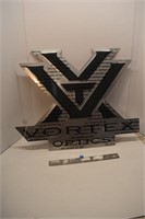 "Vortex Optics " tin sign