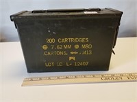 Green Ammo Metal Box