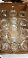 Lot of 12 Ball canning jars