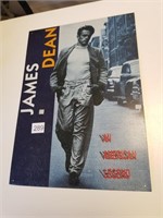 James Dean Tin 12.5" x 17 1/4"