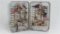 PERRINE Sterling Quality Aluminum Fly Box w/ Flies