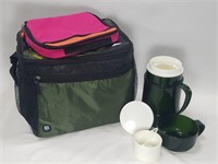 2 Lunch Bag Coolers & Soup THERMOS