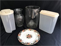Vases and tea containers