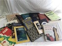 Assorted box lot of books