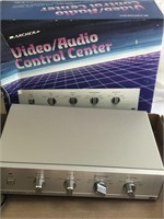 Viedo audio control control center