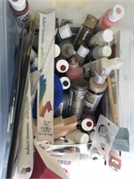 Craft paint and assorted