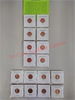 Lincoln Cents Set and Uncirculated Llincoln Cents