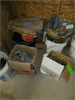 Assorted screws,bolts, nails