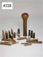 Old 1850-60's Brass Ammunition