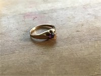 Small childs ring marked 10k