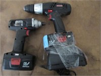 CRAFTSMAN CORDLESS DRILL AND IMPACT DRIVER