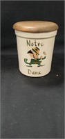 Notre Dame Cookie Jar