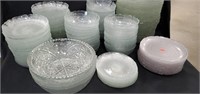 Cut And Pressed Glass Dishes