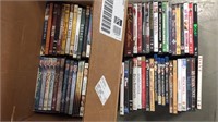 Box lot of DVDs