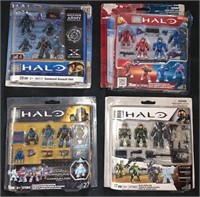 4 Mega Bloks: Halo Miniatures sets