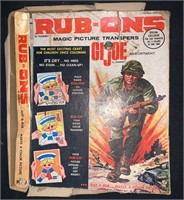 Rub-Ons: G.I Joe Magic Picture Transfers 1965