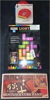board game (Tetris/Magnet/Scrabble)