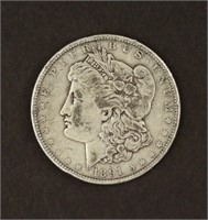 1891 Morgan Silver $1 Coin