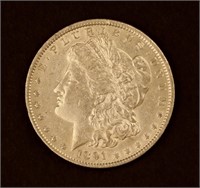 1891 Morgan Silver $1 Coin