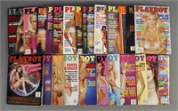 2000-2001 Playboy Magazines