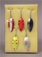 5 Lou Eppinger Daredevle Spoon Fishing Lures