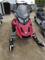 2009 SKIDOO GTX REVXR SNOWMOBILE **NO KEY**   RED