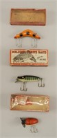 3 Millsite Fishing Lures with Original Boxes