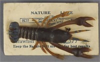 Nature Lure Crawfish #577 Fishing Lure on the Card