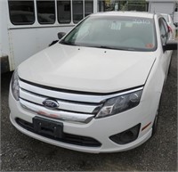 2010 FORD FUSION WHITE 135064 MILES