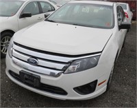 2011 FORD FUSION WHITE 216869 MILES