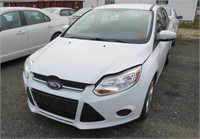 2013 FORD FOCUS WHITE 86189 MILES